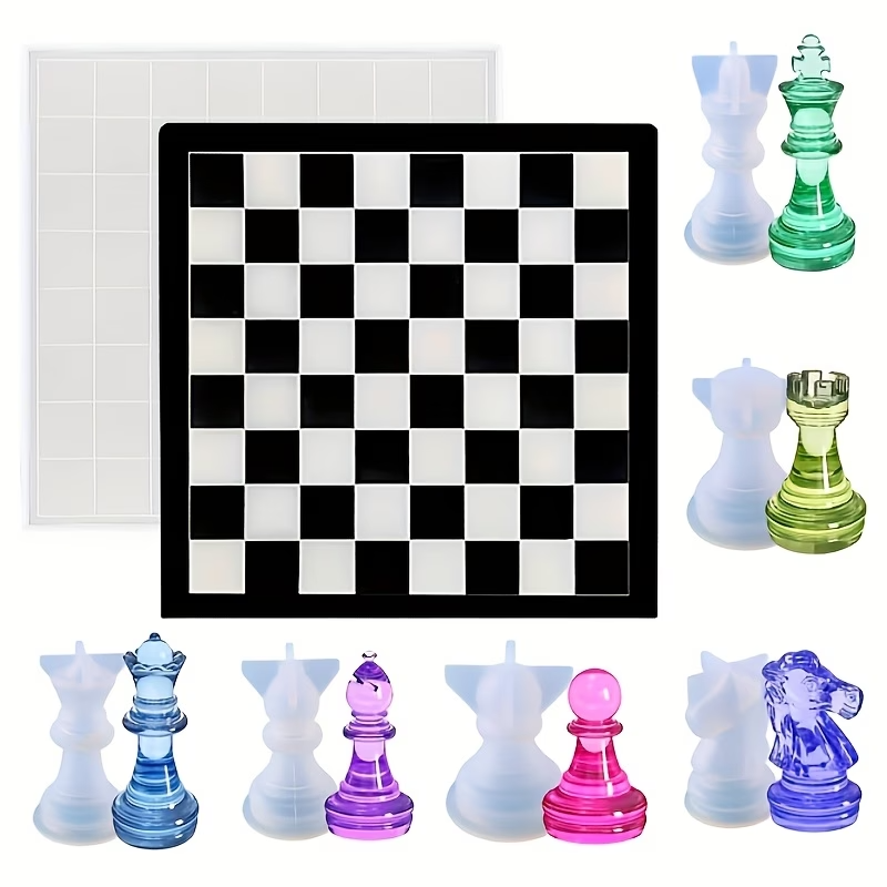 Board Game Diy - Высококачественные силиконовые формы для шахмат 2026