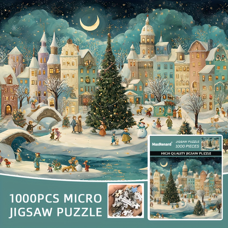 Рождественские пазлы для взрос – обзор и цена Jigsaw Puzzle Adult
