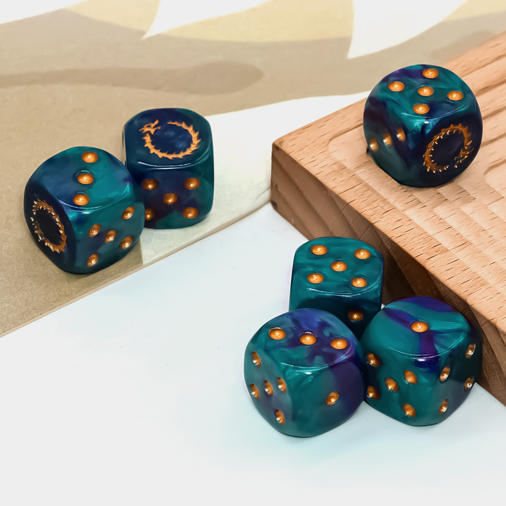 Набор из 6 многогранных играль – обзор и цена Board Game Arena