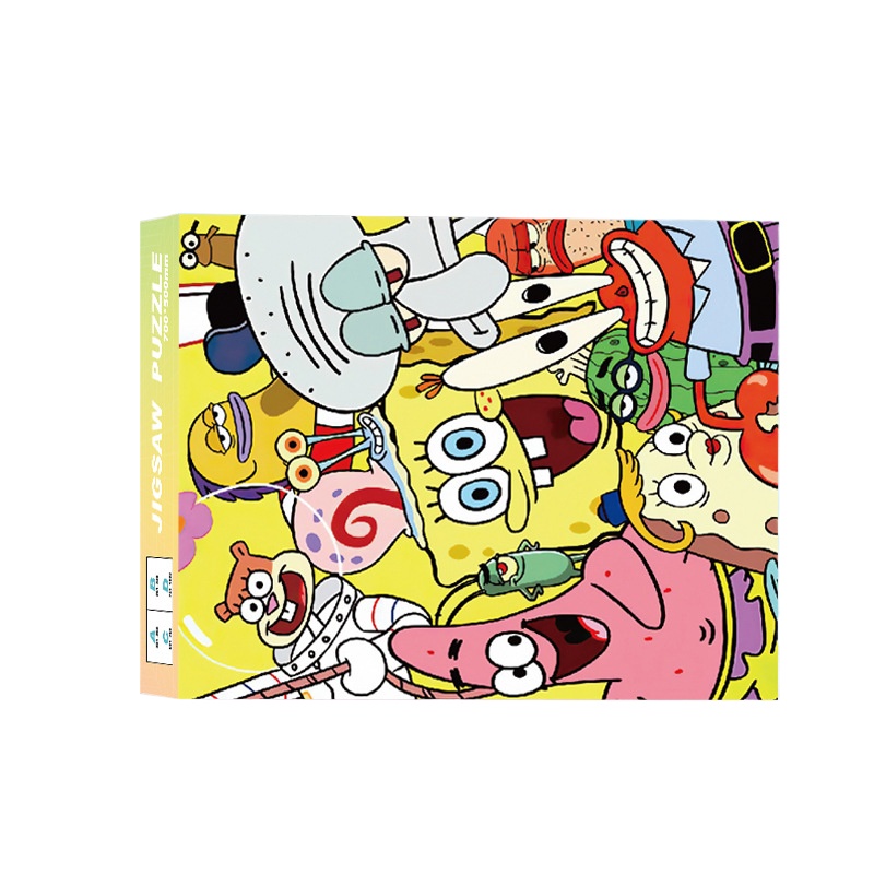Пазл «Губка Боб Квадратные шта – обзор и цена Jigsaw Puzzle Adult