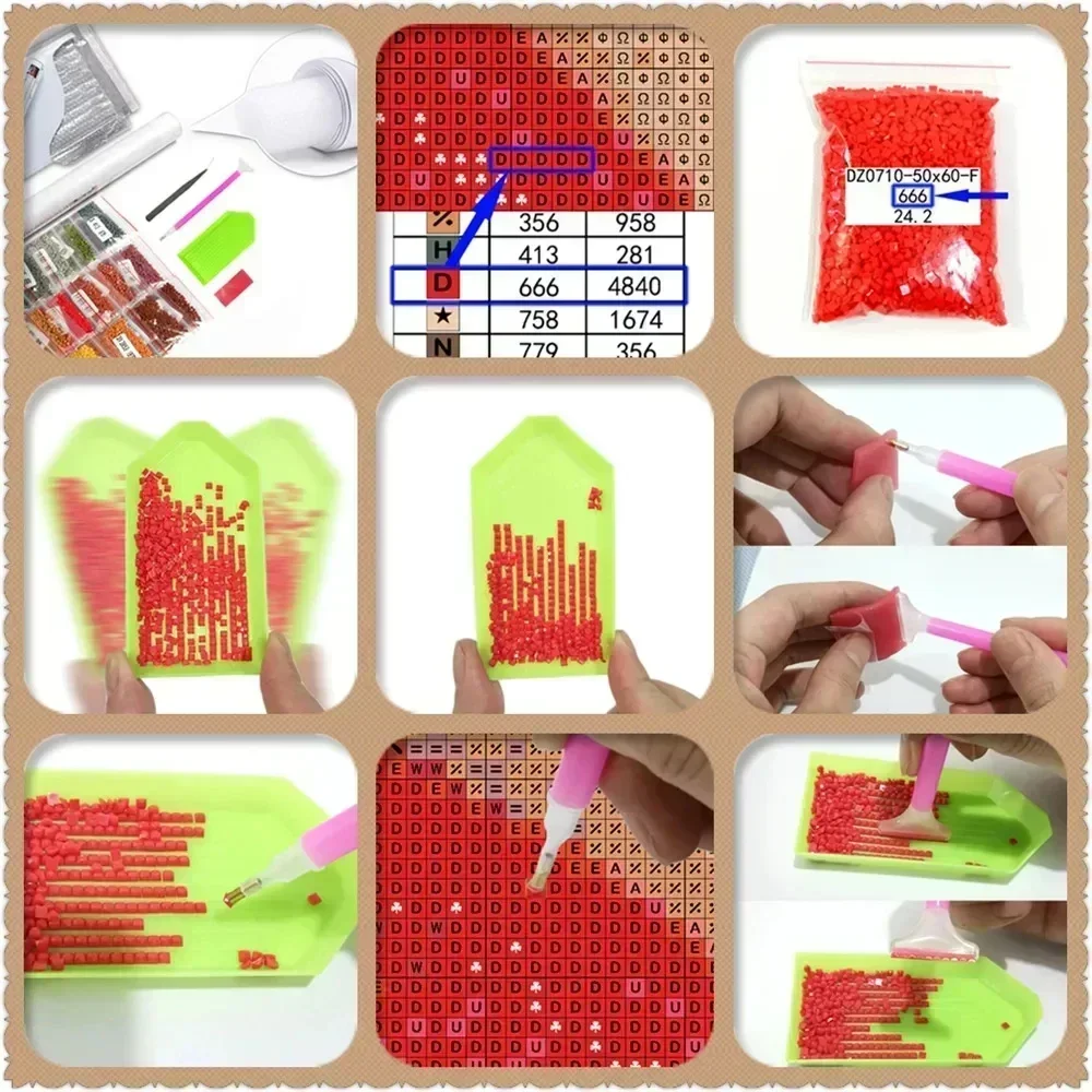 Набор для алмазной вышивки 5D  – обзор и цена Board Game Diy